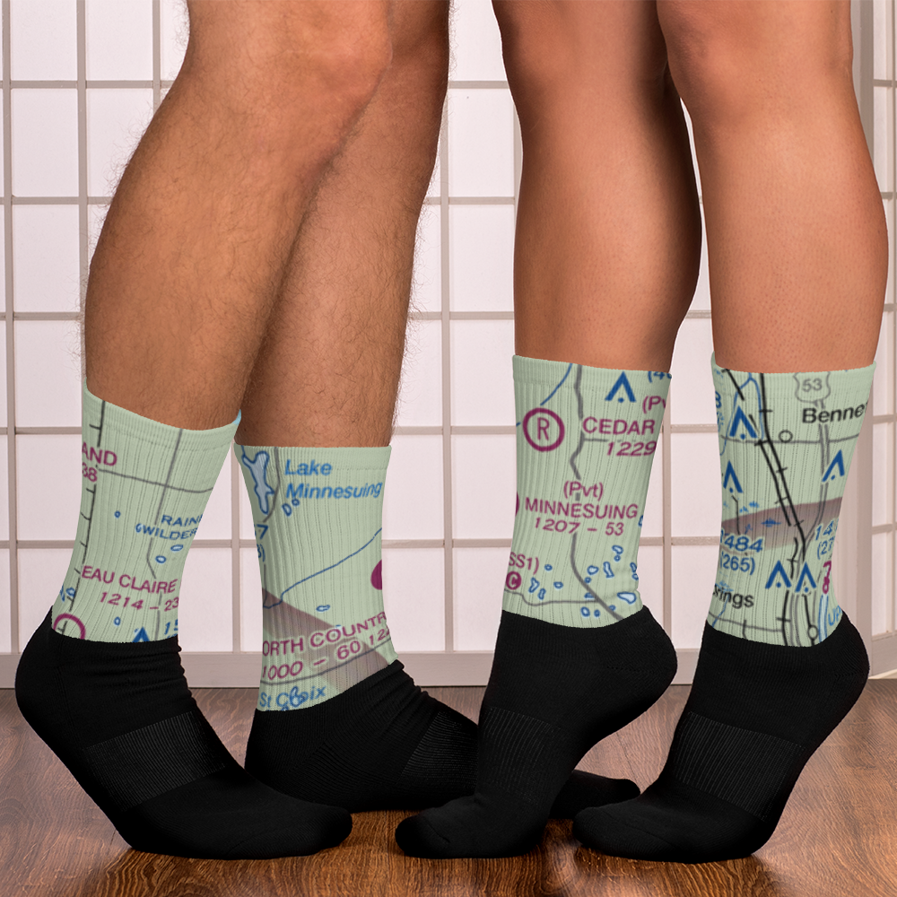 Minnesuing Airport (WI31) VFR Sectional Socks 
