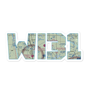 Minnesuing Airport (WI31) VFR Sectional Sticker