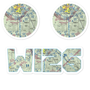 Mertinkes Airport (WI26) VFR Sectional Sticker Pack