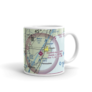 Larson Studio Airport (WI20) VFR Sectional  Mug