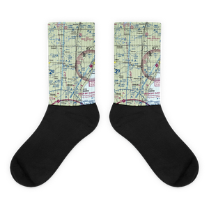 Larson Studio Airport (WI20) VFR Sectional Socks