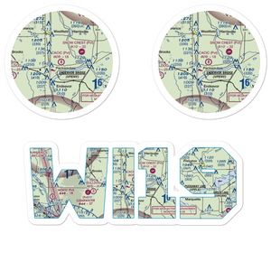 Cacic Airport (WI19) VFR Sectional Sticker Pack