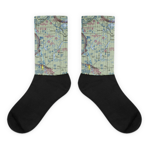 Lilac Time Airport (WI12) VFR Sectional Socks