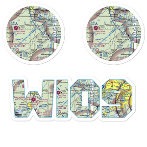 Heitman Field Airport (WI09) VFR Sectional Sticker Pack