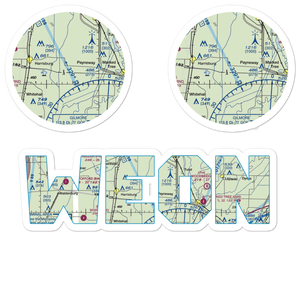 Weona (WEON) VFR Sectional Sticker Pack