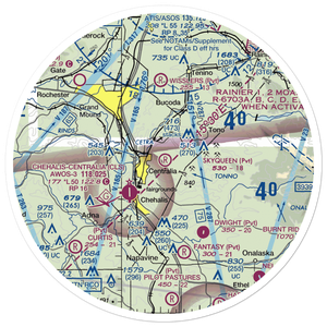 Skyqueen Airport (WA95) VFR Sectional Sticker (30 mile)