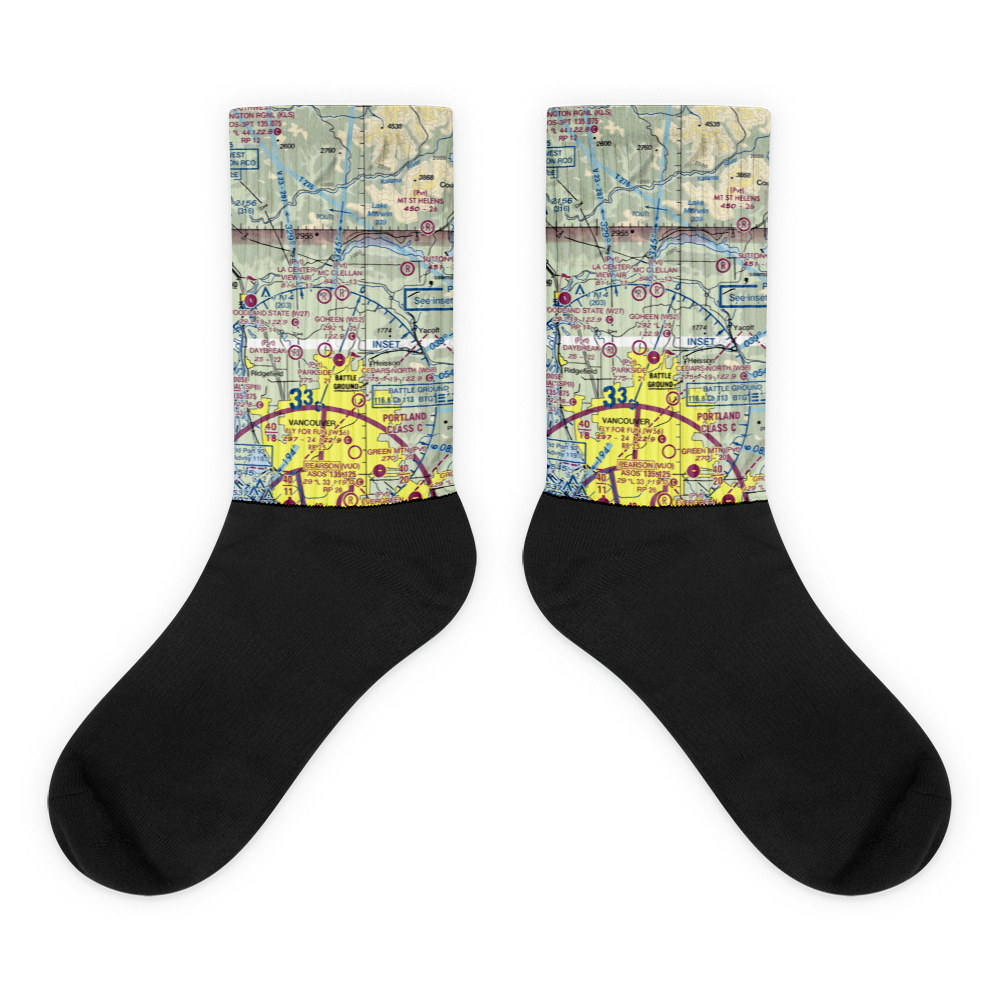 Mc Clellan Field (WA80) VFR Sectional Socks 