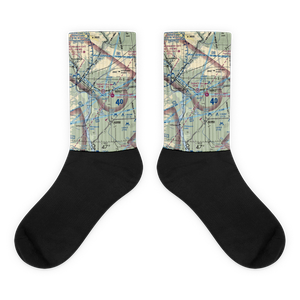 Quincy Flying Service Airport (WA74) VFR Sectional Socks