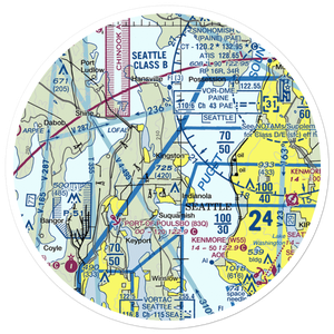 Thompson Airport (WA61) VFR Sectional Sticker (30 mile)