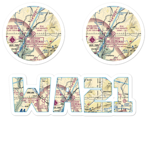 Elk Heights Airport (WN04) VFR Sectional Sticker Pack
