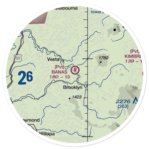 Banas Field (WA16) VFR Sectional Sticker (20 mile)