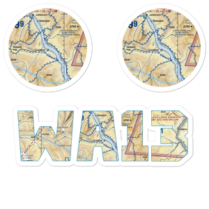 Seaplane Landing Area Seaplane Base (WA13) VFR Sectional Sticker Pack