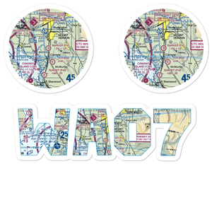 Barker Airport (WA07) VFR Sectional Sticker Pack