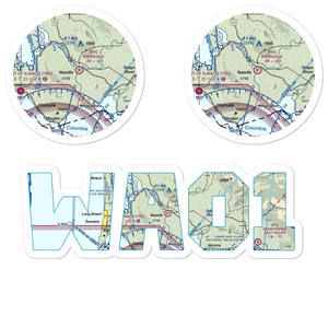 Wirkkala Airport (WA01) VFR Sectional Sticker Pack