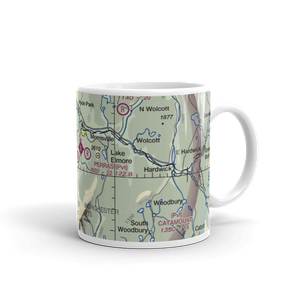 Mountain View Farm Airport (VT64) VFR Sectional  Mug