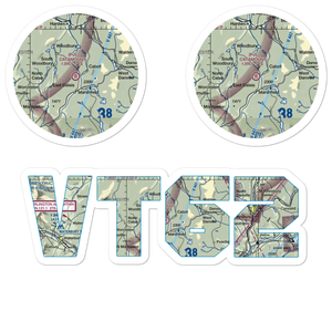 Catamount Airfield (VT62) VFR Sectional Sticker Pack