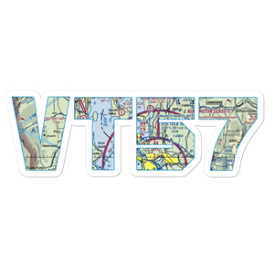 Malletts Head Seaplane Base (VT57) VFR Sectional Sticker