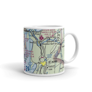 Northern Lights Airport (VT46) VFR Sectional  Mug