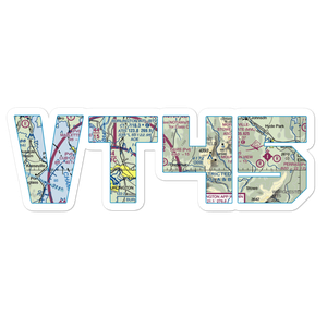 Davis Private Airport (VT45) VFR Sectional Sticker