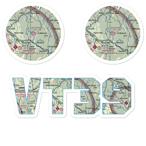 Taylor Airport (VT39) VFR Sectional Sticker Pack