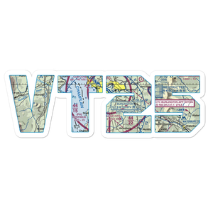 Sky Acres Airport (VT25) VFR Sectional Sticker