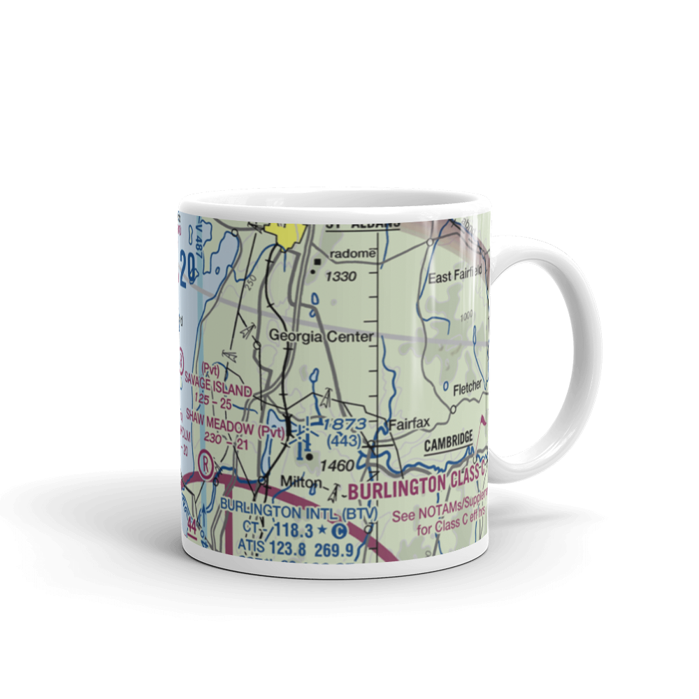 Savage Island Airport (VT15) VFR Sectional  Mug 