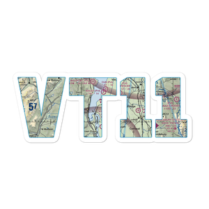 Ass-Pirin Acres Airport (VT11) VFR Sectional Sticker