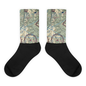 Red Fox Airport (VT02) VFR Sectional Socks