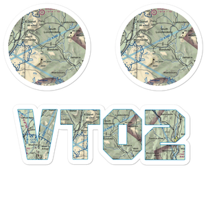 Red Fox Airport (VT02) VFR Sectional Sticker Pack