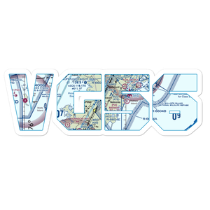 Midway Airport (VG56) VFR Sectional Sticker
