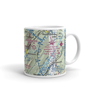 Woodstock Airport (VG55) VFR Sectional  Mug