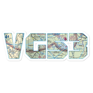 Venning's Landing Airport (VG53) VFR Sectional Sticker