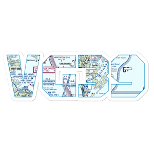 Earth Airport (VG39) VFR Sectional Sticker