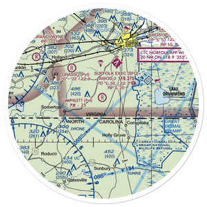 Umphlett Airstrip (VG37) VFR Sectional Sticker (30 mile)