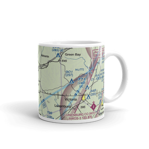 Keysville Airport (VG36) VFR Sectional  Mug