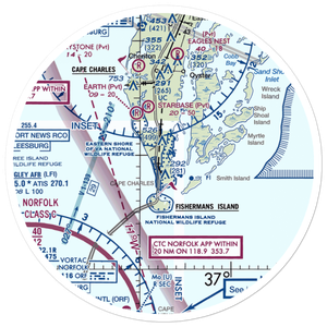 Bull Farm Airport (VG33) VFR Sectional Sticker (30 mile)