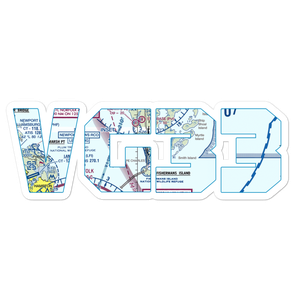 Bull Farm Airport (VG33) VFR Sectional Sticker