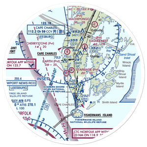 Scott Farm Strip (VG30) VFR Sectional Sticker (30 mile)