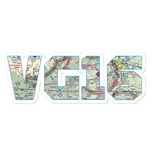 Collins Airport (VG16) VFR Sectional Sticker