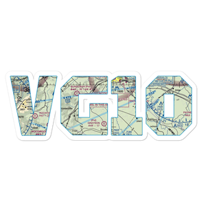 Cathro Airport (VG10) VFR Sectional Sticker
