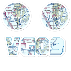 Starbase Airport (VG09) VFR Sectional Sticker Pack