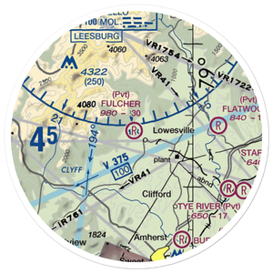 Fulcher Family Farms Airport (VG06) VFR Sectional Sticker (20 mile)