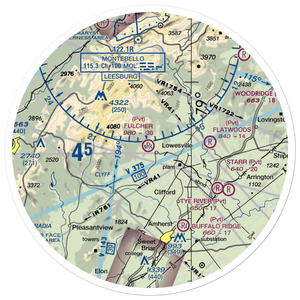 Fulcher Family Farms Airport (VG06) VFR Sectional Sticker (30 mile)