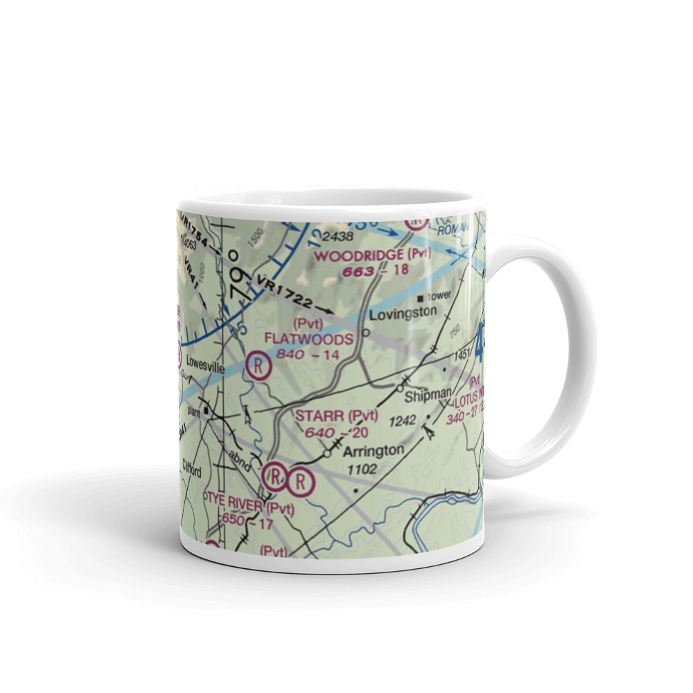Fulcher Family Farms Airport (VG06) VFR Sectional  Mug 