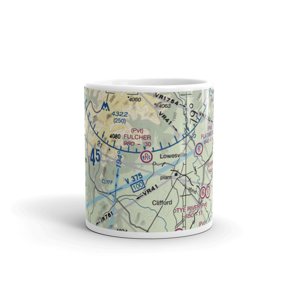Fulcher Family Farms Airport (VG06) VFR Sectional  Mug 