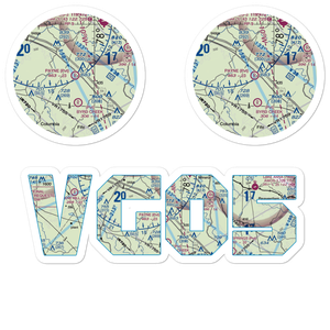 Payne Airport (VG05) VFR Sectional Sticker Pack