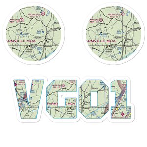 Eureka Airport (VG01) VFR Sectional Sticker Pack