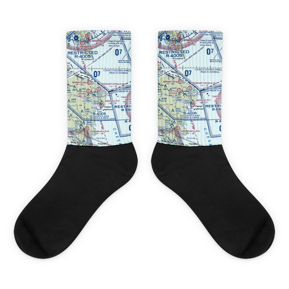 Federhart-Ophelia STOLport (VA99) VFR Sectional Socks 