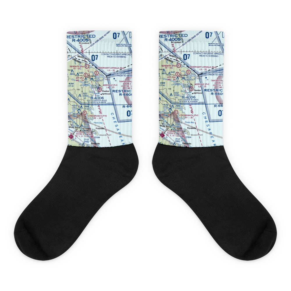Reedville Airport (VA98) VFR Sectional Socks 