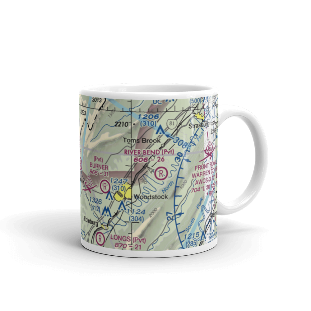 Ayers Airport (VA93) VFR Sectional  Mug 